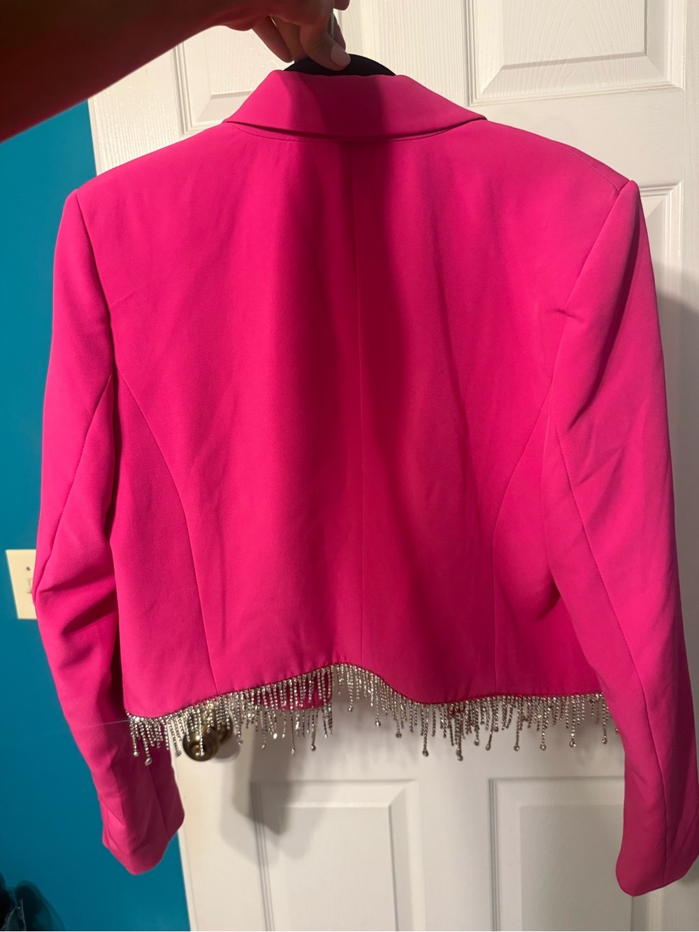 Rachel Zoe Rhinestone Blazer - Picture 3 of 3